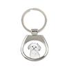 Lowchen, Little Lion Dog - Keychain with a Dog, Keychain with a Print, Personalized Pendant from the Brand
