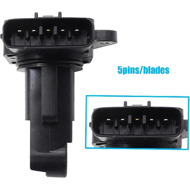 Датчик массового расхода воздуха 22204-22010 Совместим с Toyota 02-06 Camry 03-08 Corolla 01-10 Highlander 00-07 4Runner 99-10 Tacoma 3.4L 4.0L 01-05 RAV4