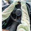 Солнцезащитные рукава в французском стиле, дышащие летние рукава из ледяного шелка, длинные рукава для вождения