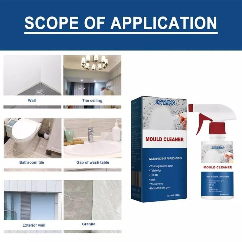 Мощный спрей для удаления плесени для потолков и плитки в ванной комнате Многофункциональное чистящее средство 60 мл