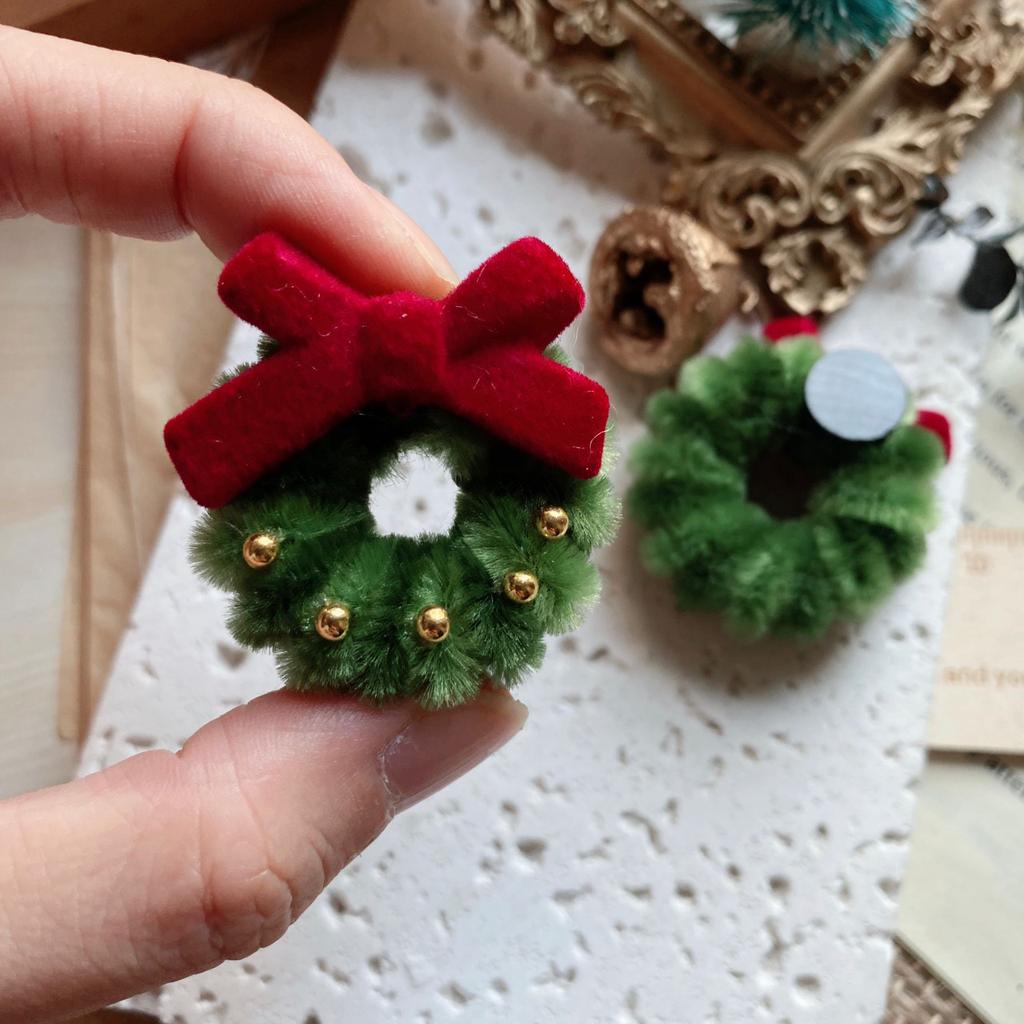 Рождественские магниты на холодильник Кавайные магниты на холодильник в виде венка Милые декоративные магниты Персонализированный магнит на холодильник Шкафчик