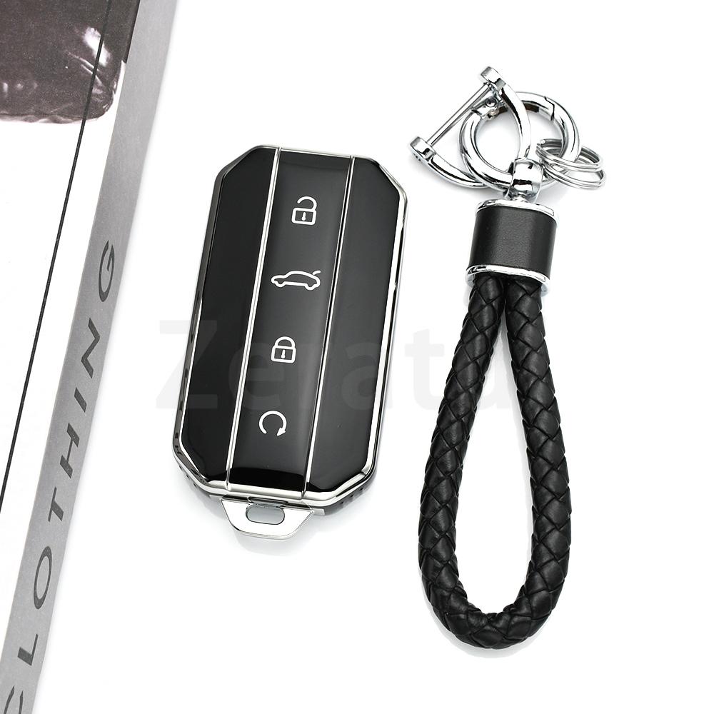 Автомобильный брелок Аксессуары Чехол для ключа автомобиля Для Chery Jaecoo J7 7 J5 5 ТПУ Защитная крышка Корпус Держатель для пульта ДУ