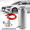 800ml Cylinder Radiator Overflow Can Reservoir Coolant Tank Container Kit Aluminum for Universal Car