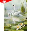 5D DIY Diamond Painting Animal Swan Embroidery Sale Full Round Diamond Mosaic Cross Stitch