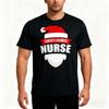 2025 Santa's Favorite Nurse T-Shirt Funny Christmas Shirt Short Sleeve T-Shirt Cotton Harajuku Style Unisex Fashion Casual Tops