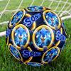 1pc Sonic the Hedgehog Soccer Ball Size 5 Indoor Soccer Ball Fashion Colorful Backyard Game - Great For Sports Fans Gift HE42