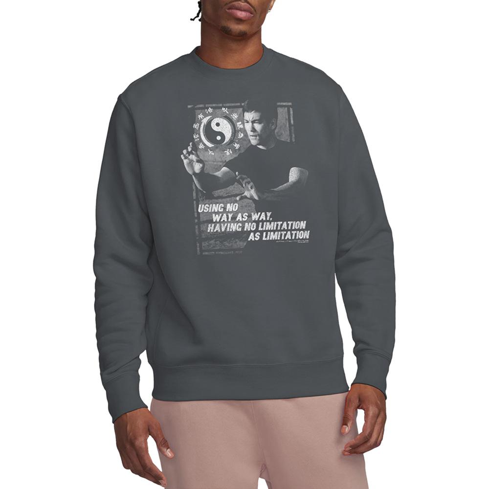 Bruce Lee Unisex Adult No Way As A Way Sweatshirt