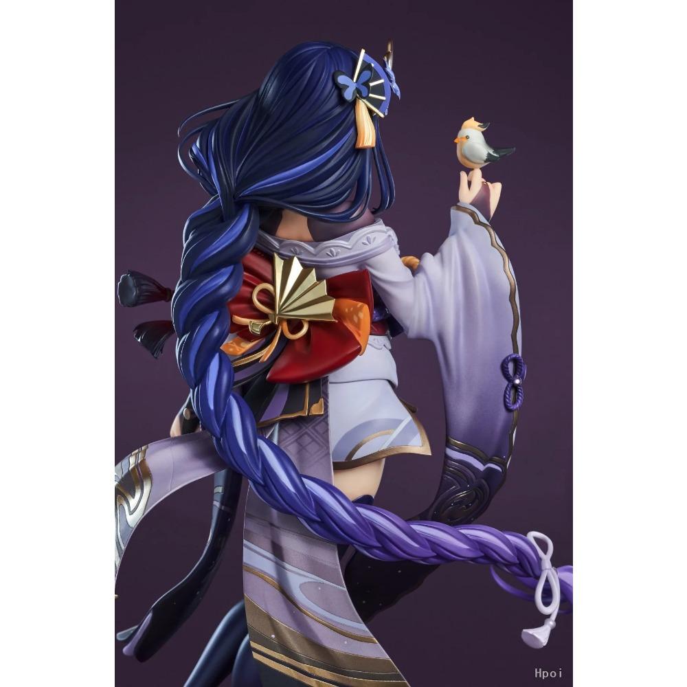 22 см Гэншин Импакт Райдэн Сёгун Аниме Фигурка Тень Вечной Тишины Кукла Сидячая Модель Игровая Серия Фигурка Действия