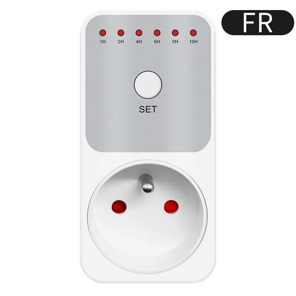Вставляемый в розетку 10-часовой переключатель-таймер Обратный отсчет Настройка времени Переключатель-таймер Электронный ваттметр Бытовой