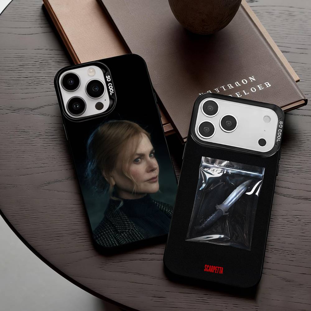 Чехол для телефона Сериал Скарпетта Для iPhone17,16,15,14,13,12,11 Plus,Pro Max Черный Конфетный серебристый чехол для телефона
