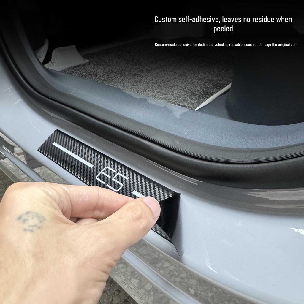 Galaxy E5 Door Sill Protection Strip - Anti-Scratch Upgrade with Epoxy Resin for Interior Modification