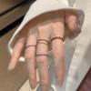7 шт./компл. Модное красочное кольцо с капельной эмалью сверхтонкое для женщин девушек вечеринка высококачественный персонализированный шарм ювелирное изделие подарок