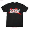 XPW Wrestling Логотип Черная Футболка Размер S 5XL винтажная Стиранная Унисекс Дышащая Стильная homme Повседневная Немного модная Мягкая