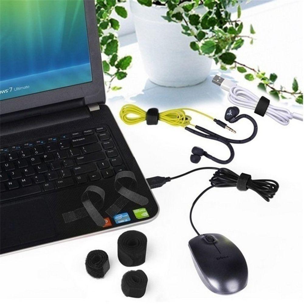 Reusable Fastener Cord Band Loop Wiring Accessories Cable Ties Cable Winder Nylon Strap Rope Holder