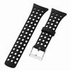 Silicone Rubber Men Smartwatch Wrist Band Bracelet for Suunto M1 M2 M4 M5 (Black)