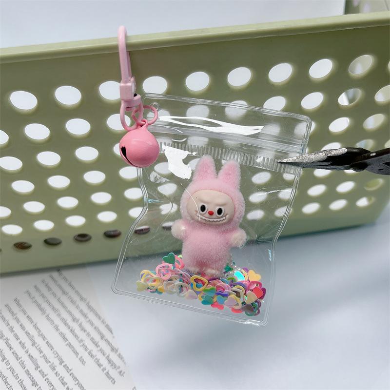 Детская сумка для ходьбы Прозрачный Милый Брелок Подвеска Сумка Подвеска Карман Маленькая Подвеска Ходьба