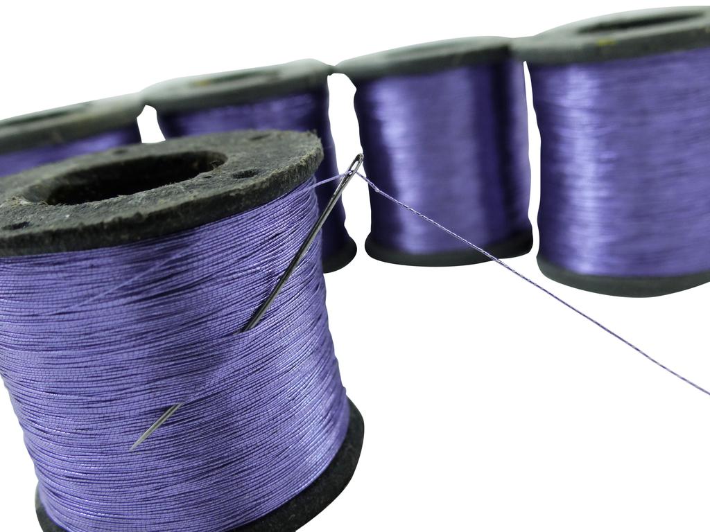 Лот из 10 штук полиамидной медной нити ручной машинной вышивки оптом