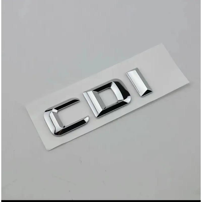 3D ABS Black Chrome Letters For Car Trunk Mercedes Benz A B C E GLK CLS ML 320 220 250 280 CDI Logo Emblem Sticker Accessories PK1
