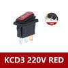 5/20/100PCS 12VLED Light IP67 KCD3 3 Pin  20A On/Off Rectangular Ship Type Long Rocker Switch Waterproof Car Dashboard