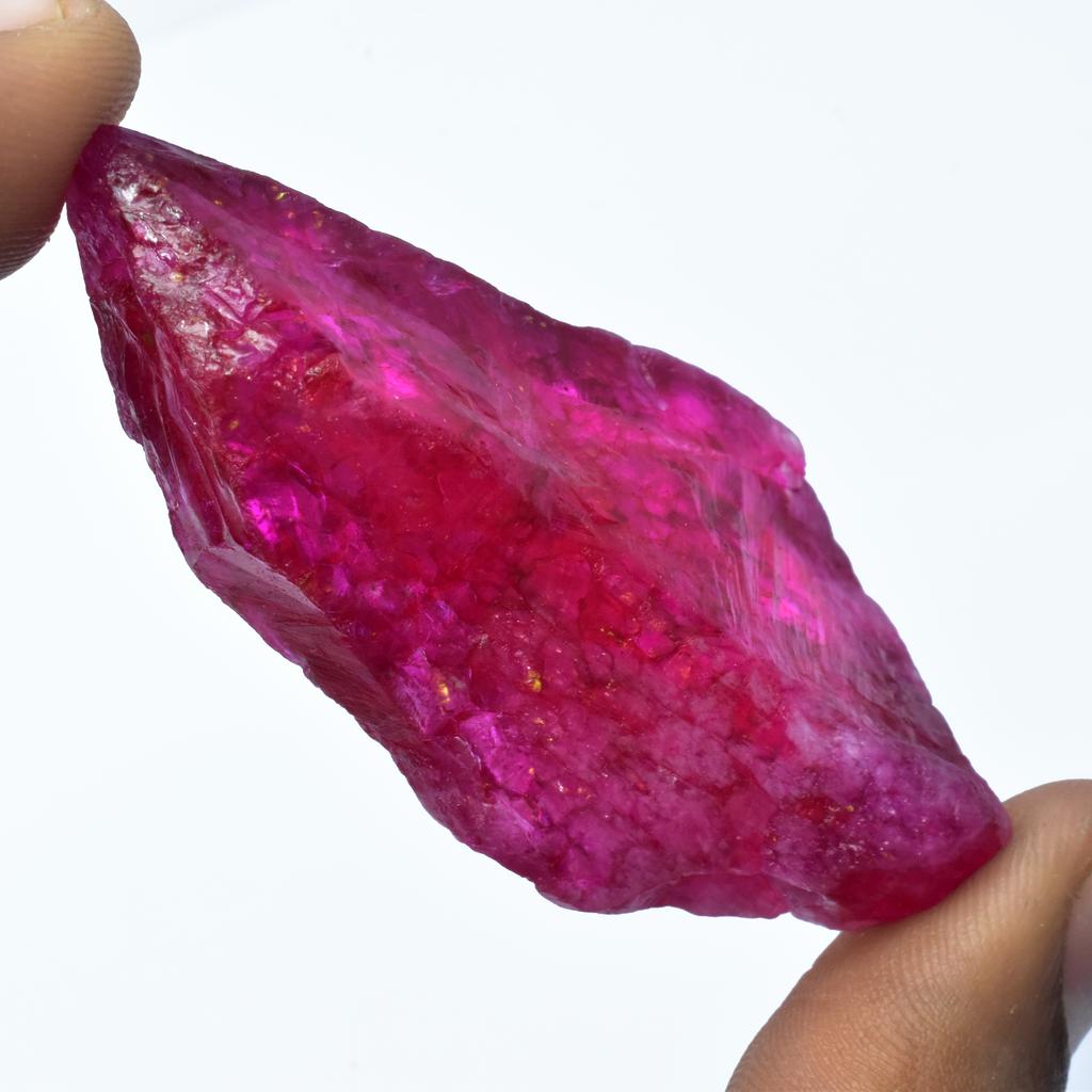 50.90 Carat Uncut Rough Natural Ruby Pink Huge Size Loose Gemstone