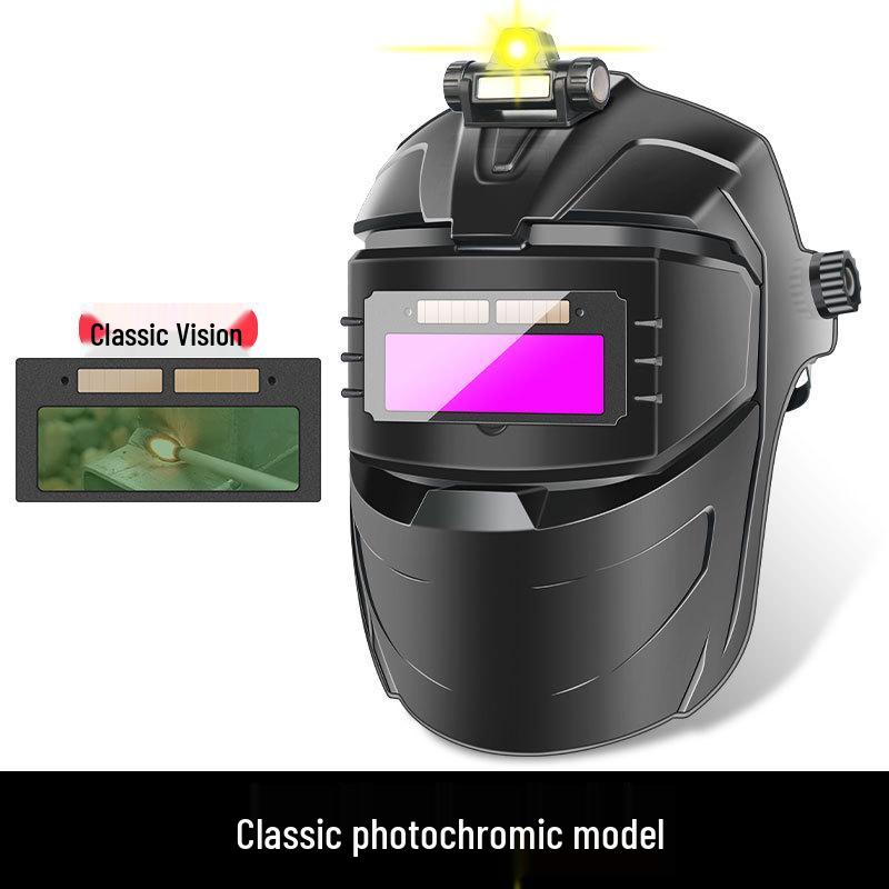 Сварочная маска с автоматическим затемнением, защитой от ожогов и вспышек