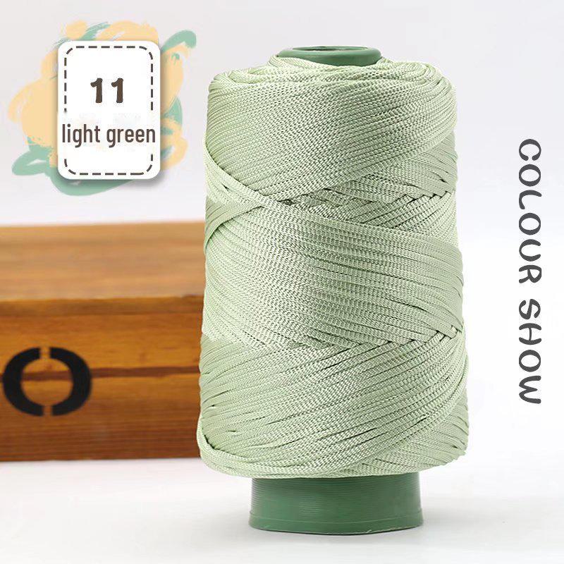 Легкая мерсеризованная хлопковая и льняная нить для шляп, обуви, сумок, подушек. Идеально подходит для изделий ручной работы с усовершенствованной шелковой нитью.