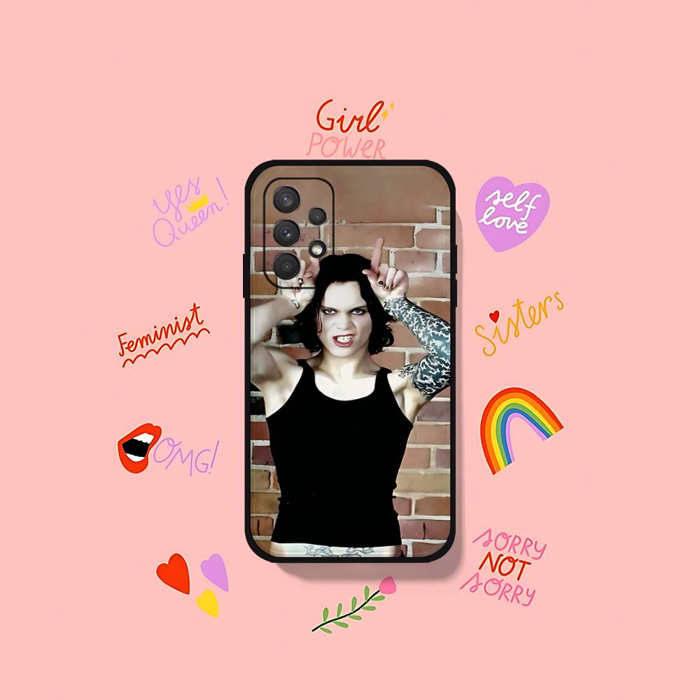 Singer V-Ville Valo Phone Case Slim Shockproof Case For Samsung S24/S25/S22/S30/Note20/Lite/Ultra/5G/Plus/FE