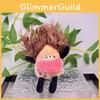 Whimsical Plush Potato Doll With Eyecatching Features Perfect For Home And Decor Office