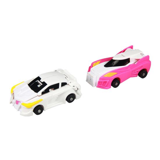2Pcs/Set Transformable Flying Horse Car Toy Collision Deformation 2-In-1 Mini Vehicle Educational Transforming Mechanical Flying Toddlers Boys Girls