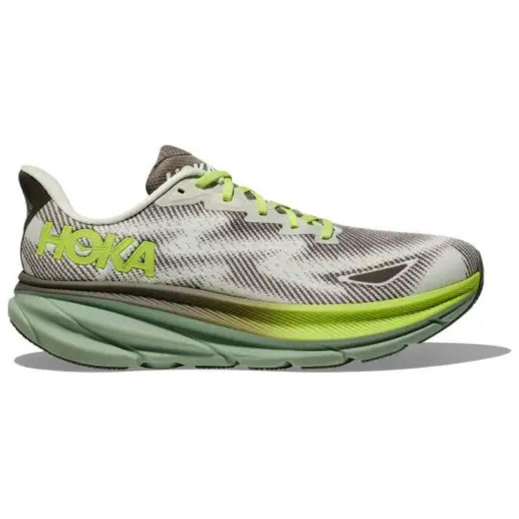 HOKA Clifton 9 GORE-TEX Slate Aloe Vera Men Sneakers Green 1141470-STLV