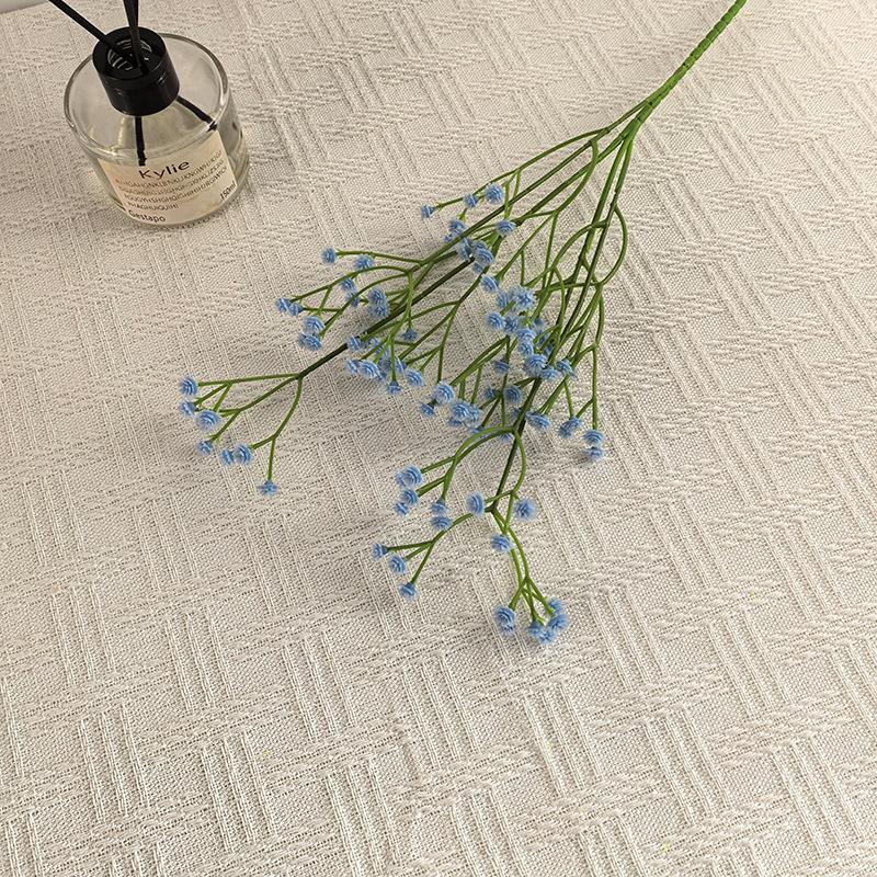 Искусственные гипсофилы и незабудки, 108 головок, пластиковые цветы для декора дома и свадьбы – Цветочная композиция в лесном стиле