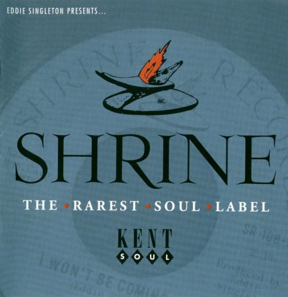 CD VARIOUS - Shrine (The Rarest Soul Label) CDKEND160 Kent Soul 1998 UK Soul/Funk Used