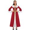 M-xl Elegant Anime Inspired Queen And King Costume For Unisex Role Play