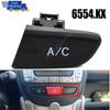 Переключатель управления кондиционером переменного тока для Citroen C1 Peugeot 107 Mk1 2005-2014 Toyota Aygo Mk1 6554.KX 6554KX автомобильные аксессуары