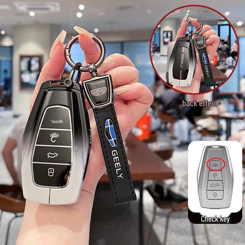 Geely Emgrand Key Cover for Xingrui, Xingyue L, Binrui Cool, Boyue, Binyue, GS Models – Metal Shell