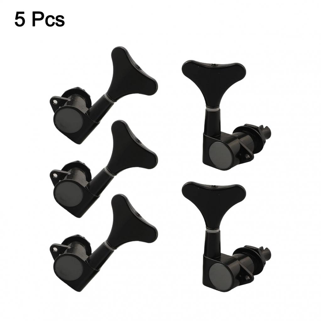 5PCS Fish Tail Buttons Accessories Bass String Tuners