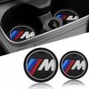 BAAI1 Car Sticker 2026 1Pcs Car Waterproof Coaster Non Slip Water Cup Pad Mat For BMW X1 X2 X3 X5 X4 X6 X7 G30 G20 G32 G11 G12 F40 F30