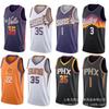 Basketball Jerseys - Suns Booker 1 Durant 35 Timberwolves Edwards 5 Breathable Sports Shirts