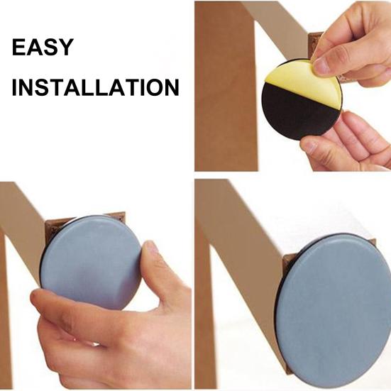 24 шт., прокладки для кухонной техники, бесшумные, безопасные, легко наносятся, самоклеящиеся, компактные, устойчивые к царапинам, мини-мебель, стол, стул, коврики для ног, кухонные принадлежности