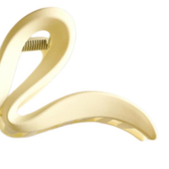 Коготь для волос в форме змеи, матовая текстура, большая заколка для волос, сильный захват, коготь для затылка, зажим для волос в форме акулы, душ, инструмент для укладки волос