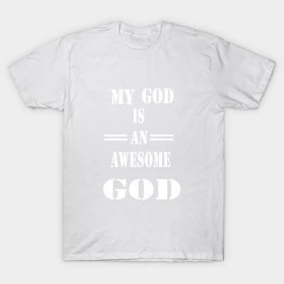 Футболка женская My God Is An Awesome God Harajuku Print Kawaii футболка летняя женская футболка с коротким рукавом топ футболка