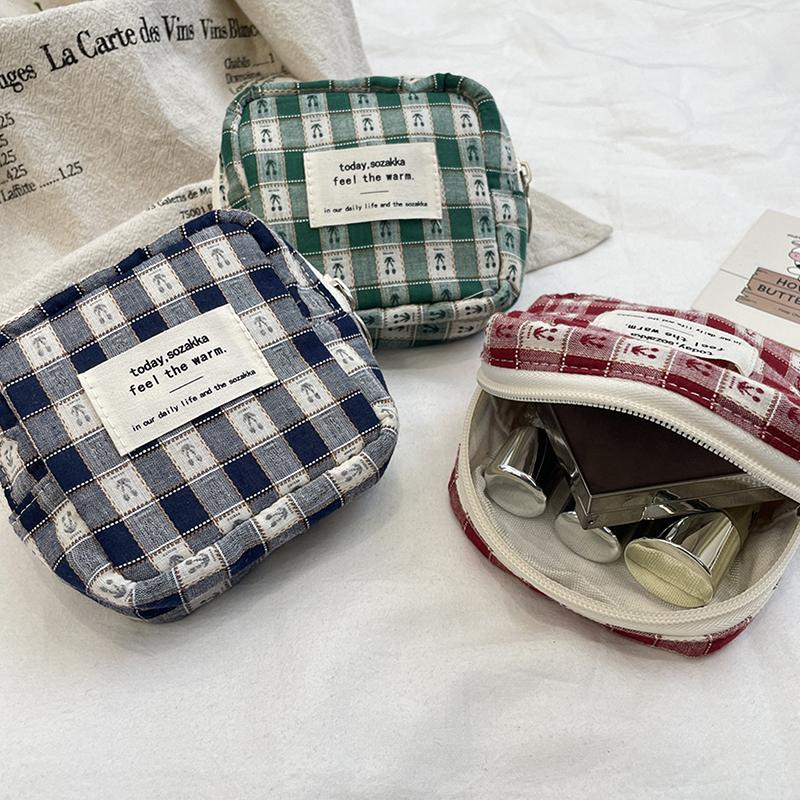 Косметичка-сетка с вишней, Сумка для ручек, Менструальная сумка, Сумка для макияжа, Дорожная сумка-клатч, Сумка для хранения мелочей