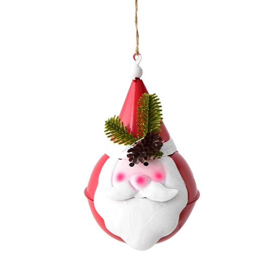 Рождественские колокольчики, деревенское железо, звенящие колокольчики, рождественское подвесное украшение для рождественской елки, дверного проема