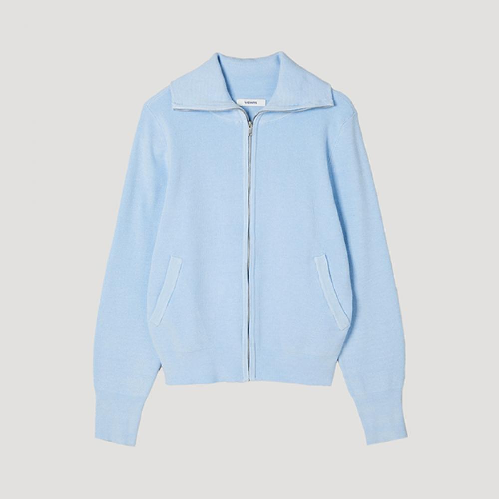 She S miSS Rib CoLlar Zip Up Cardigan SSkcdp12080 Ll