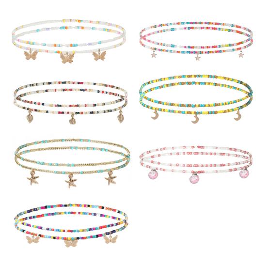 Body Chain Pendant Dress Up Long-lasting Charming Bohemian Layered Waist Chain Jewelry Gift