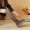 Retro Over-knee Boots for Small Autumn and Winter New Thick-soled Thin Boots for Women