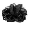 Hair Claw Flower Shape Hairpin with Mesh Sequins Lightweight Metal Spring Sparkling Design Hair Grip Hair Accessories