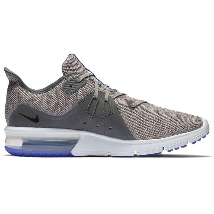 Nike Air Max Sequent 3 Moon Particle Men Sneakers Grey Dark-Grey Black-Moon-Particle 921694-013