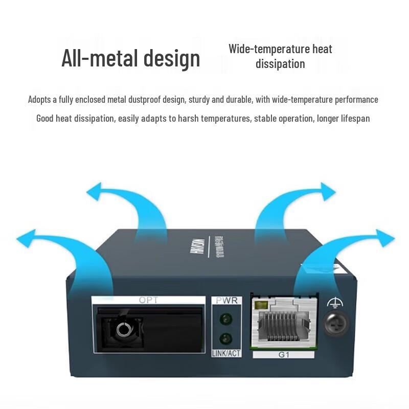 Одномодовый одноволоконный оптический Ethernet-конвертер Hikvision