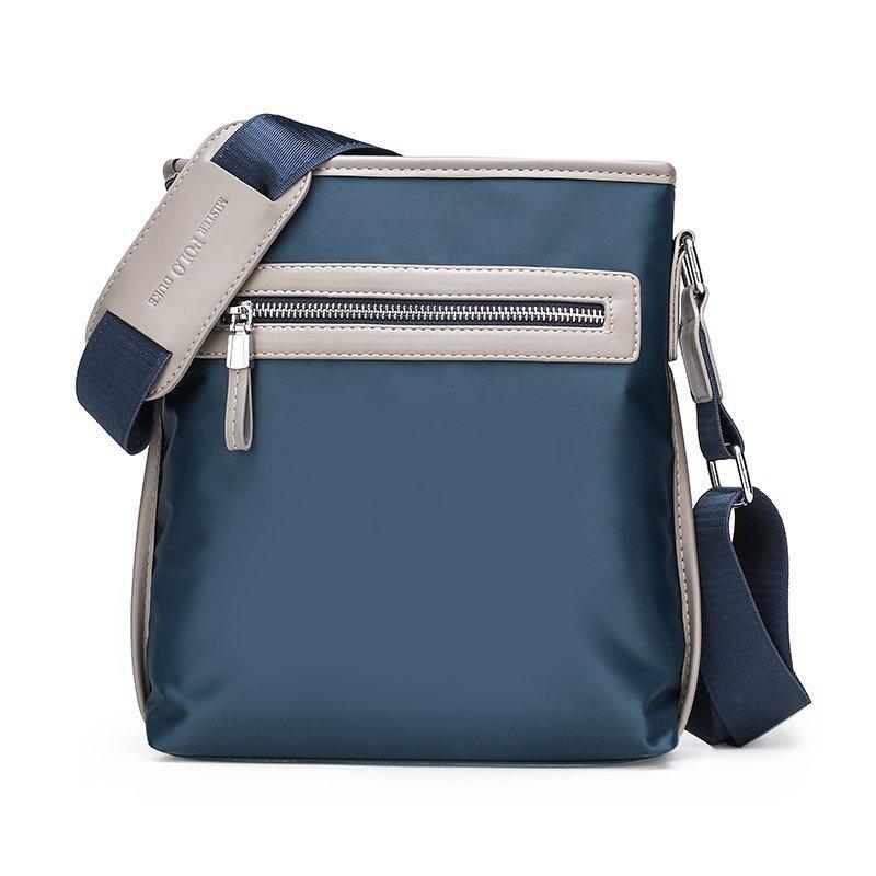 Oxford Cloth Men's Bag 2026 New Fashion Men's Bag Trendy Men's Single Shoulder Bag Men's Vertical Simple Small Backpack